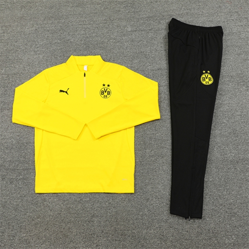 2024-25 Dortmund Yellow Long Sleeve Training Suit
