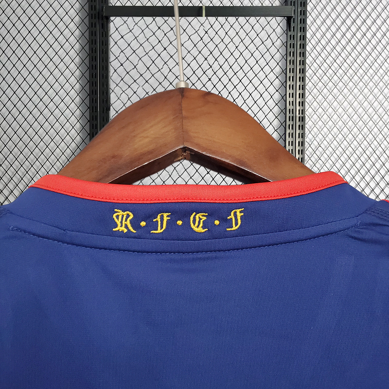 Retro 2010 Spain away long sleeve Football jersey retro