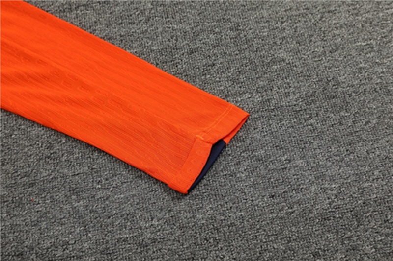 2024-25 Netherlands Kids Orange Long Sleeve Training Suit