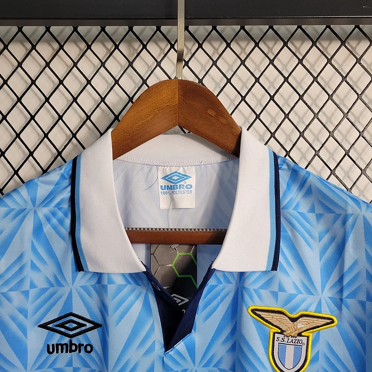 Retro 1991 Lazio Home Football jersey retro