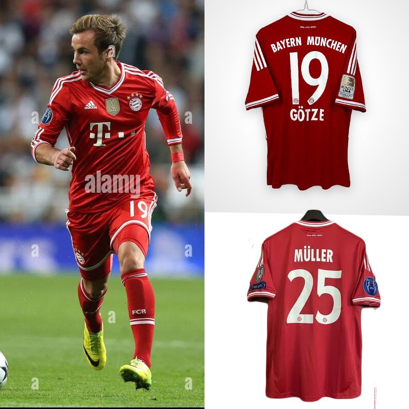 Retro 2013-14 Bayern Munchen home Football jersey retro