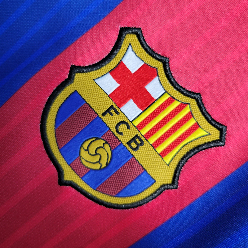 Retro 2016-2017 Barcelona Home MESSI PIQUE XAVI A.INISTA SUAREZ NEYMAR JR Football jersey retro 17