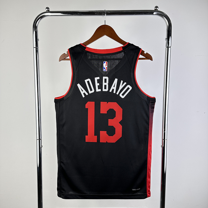 2024 NBA Miami Heat 13 ADEBAYO Basketball Jersey