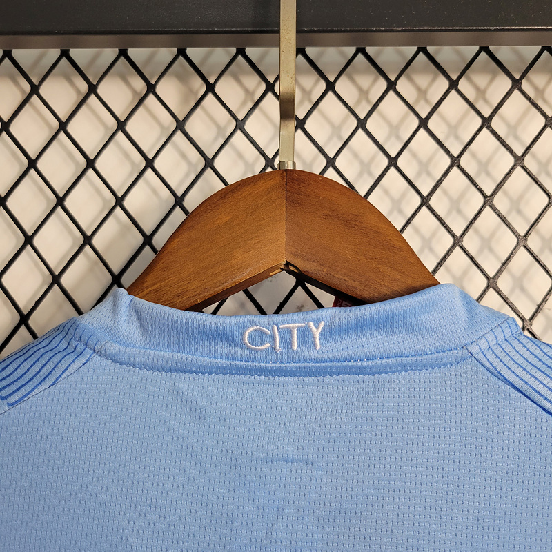 2023-24 Kids Manchester City Home Football jersey