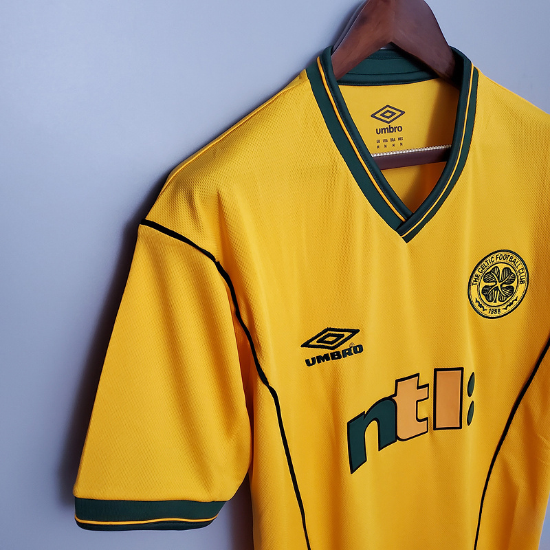 Retro 2001-03 Celtic FC Away football jersey retro