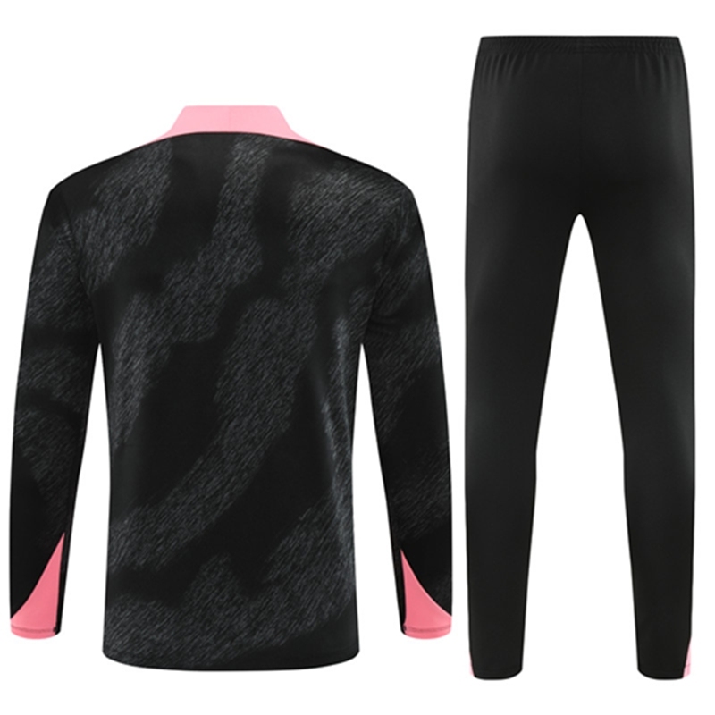 2024-25 psg Paris Black Long Sleeve Training Suit