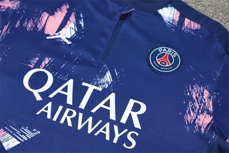 2024-25 PSG Jordan Paris Royal Blue Long Sleeve Training Suit
