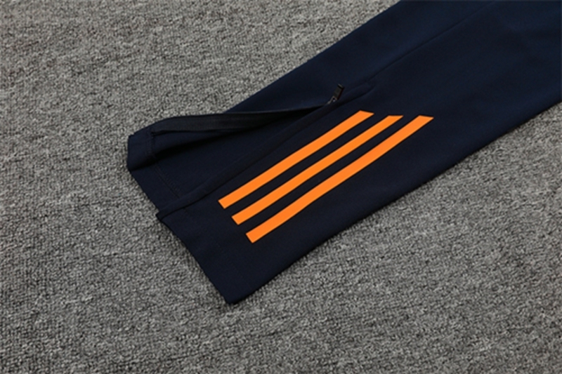 2024-25 Real Madrid Light Blue Long Sleeve Training Suit