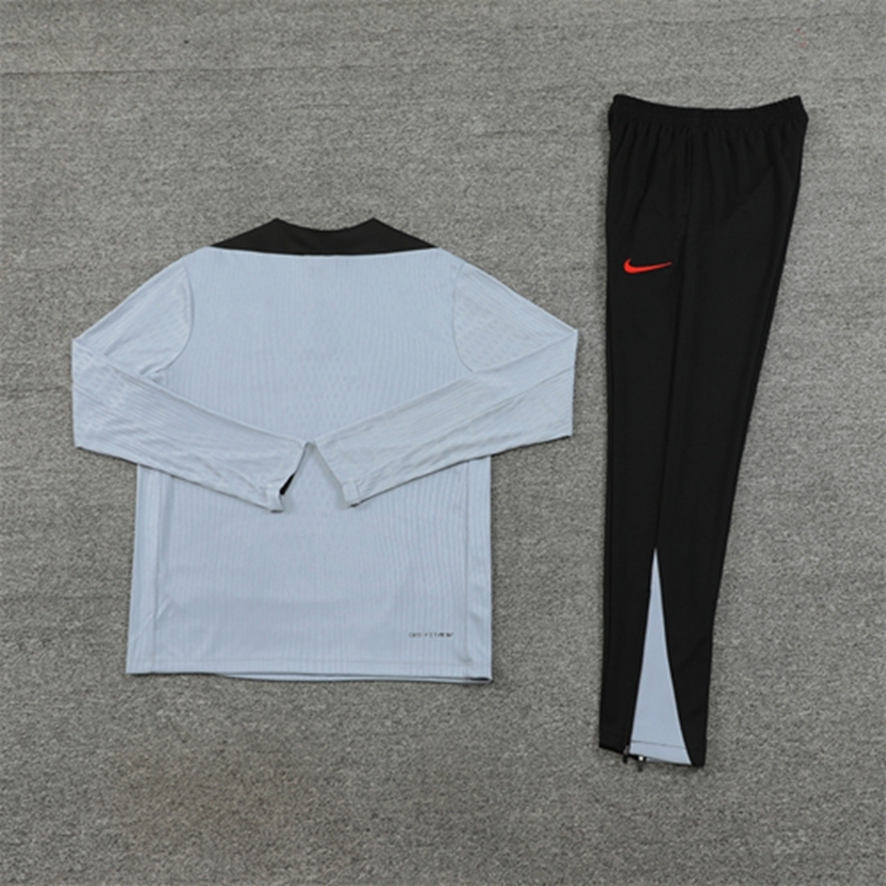 2024-25 South Korea light grey Long Sleeve Training Suit