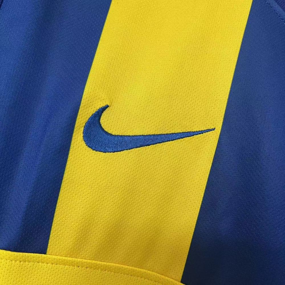 Retro 2009-10 Boca Juniors home Football jersey Retro