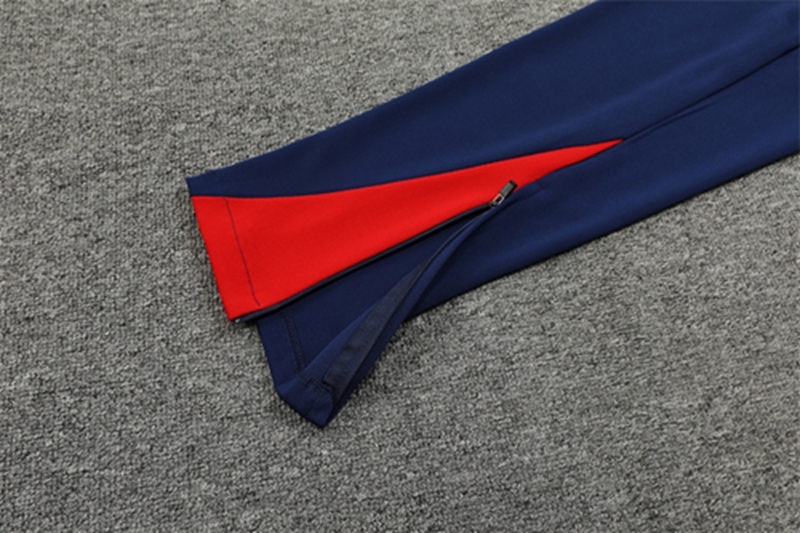 2024-25 PSG Paris White Long Sleeve Training Suit