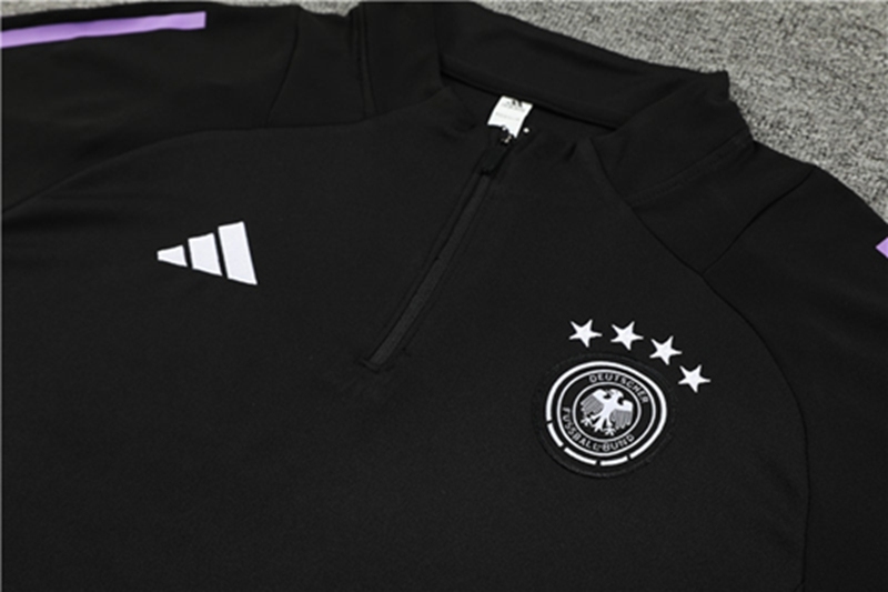 2024-25 Germany Black Long Sleeve Training Suit