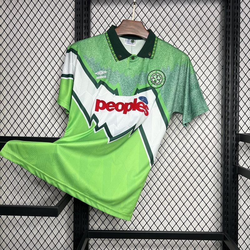 Retro 1991-92 Celtic FC Away football jersey retro