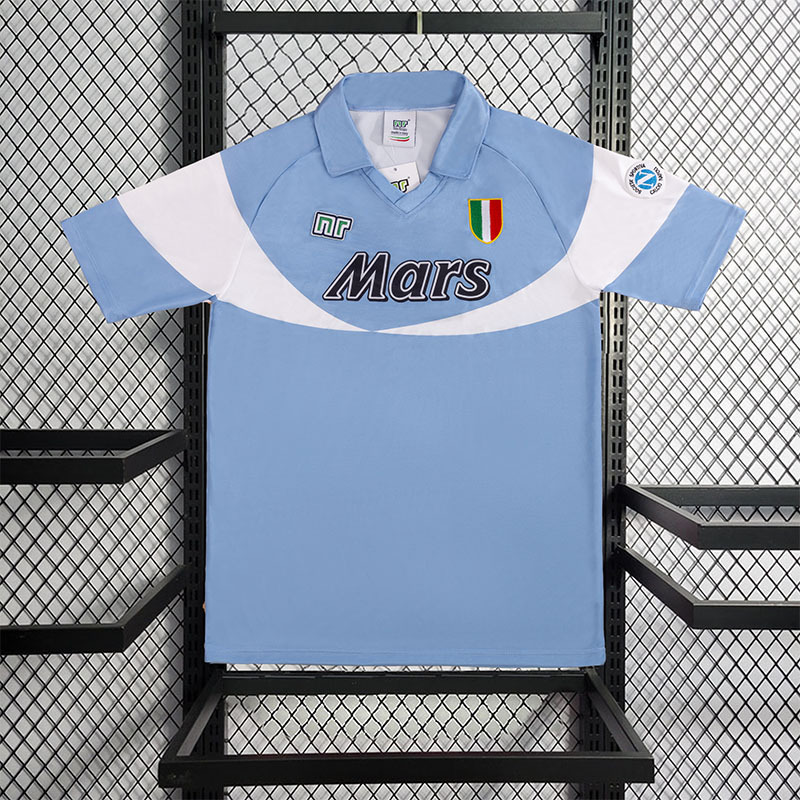 Retro 1990-91 Napoli Home Football jersey retro