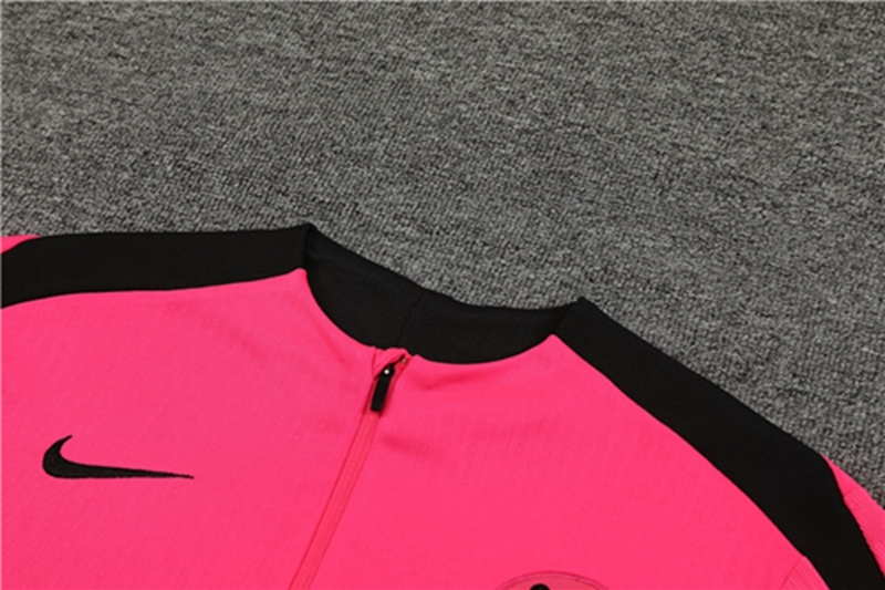 2024-25 Chelsea Pink [Player] Long Sleeve Training Suit