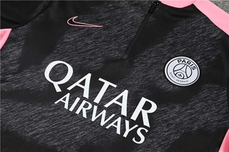2024-25 psg Paris Black Long Sleeve Training Suit
