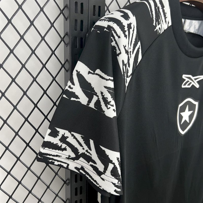 2025-26 Botafogo Black pre-match training suit Football jersey
