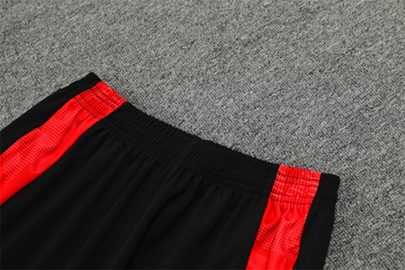 2024-25 Manchester United Red and Black Long Sleeve Training Suit