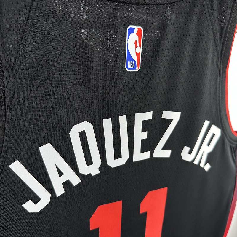2024 NBA Miami Heat 11 JAQUEZ JR. Basketball Jersey