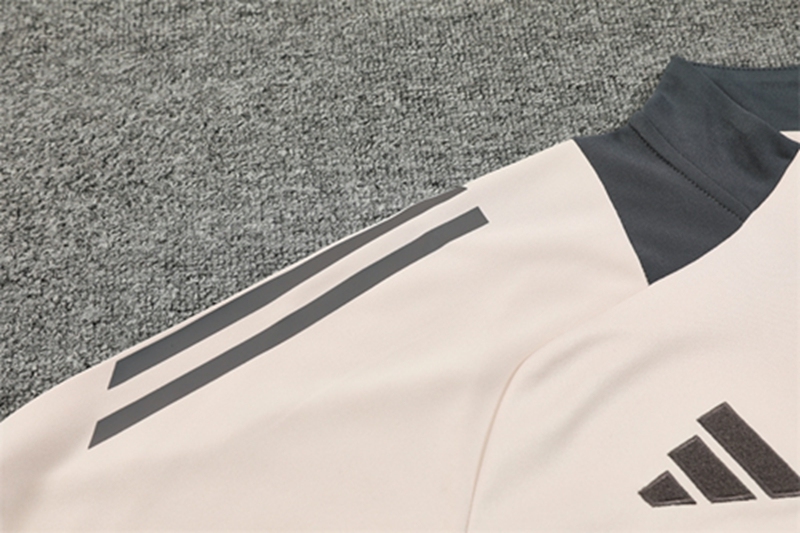 2024-25 Real Madrid Apricot Long Sleeve Training Suit