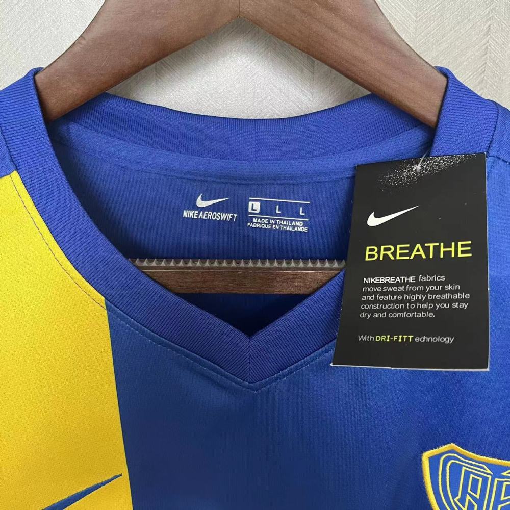 Retro 2009-10 Boca Juniors home Football jersey Retro