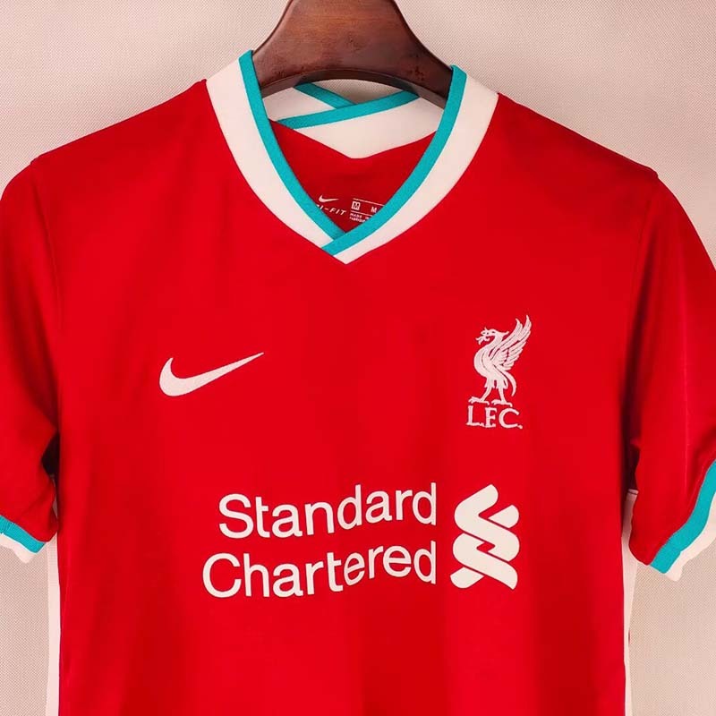 Retro 2020-21 Liverpool Home Football jersey Retro