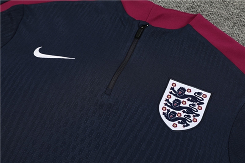 2024-25 England Royal Blue【Player】Long Sleeve Training Suit