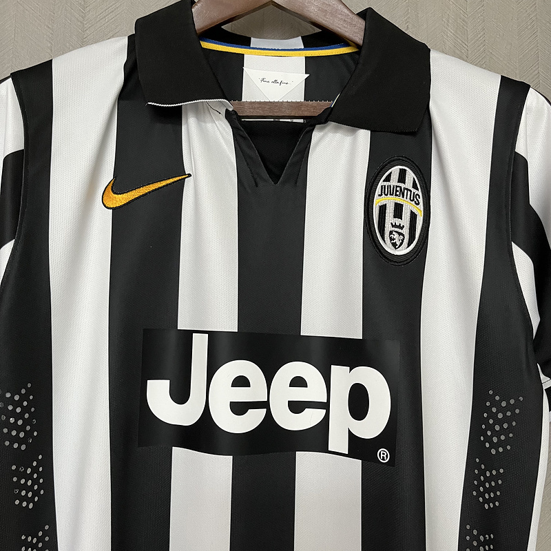 Retro 2014-15 Juventus Home PIRLO TEVEZ POGBA Football jersey retro