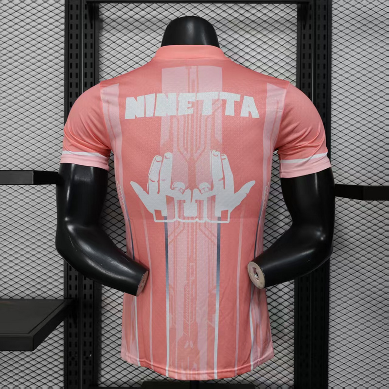 Player 2025-26 Marseille OM Pink Special EditioFootball jersey