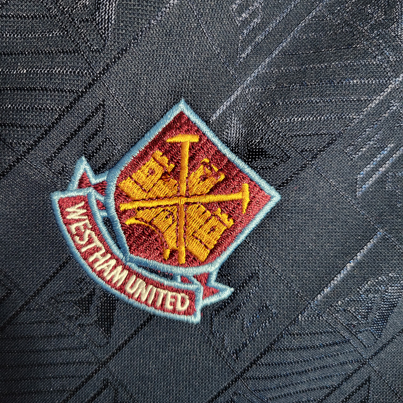 Retro 1999 West Ham Iron Maiden home joint board Football jersey retro