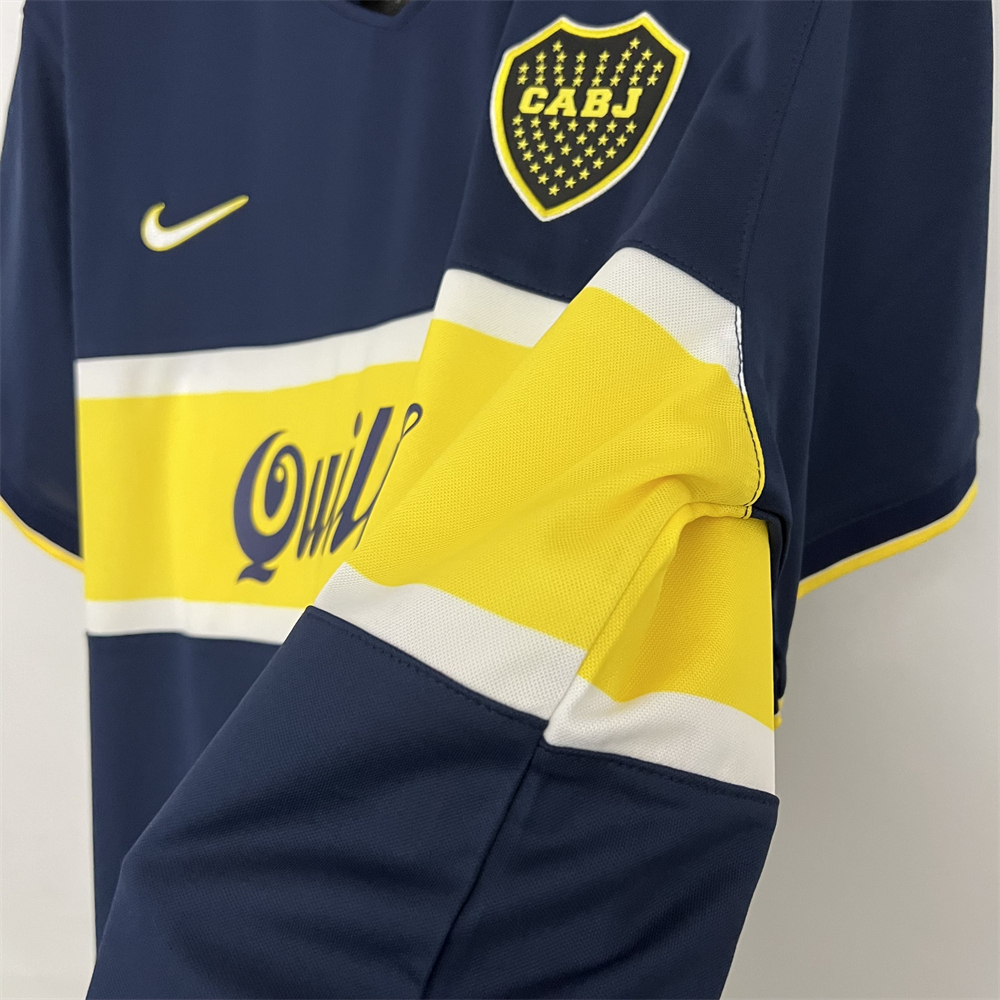 Retro 1996-97 Boca Juniors home Football jersey Retro