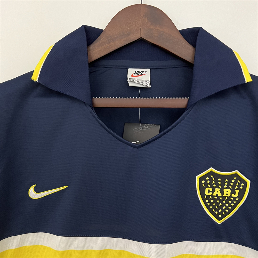 Retro 1996-97 Boca Juniors home Football jersey Retro