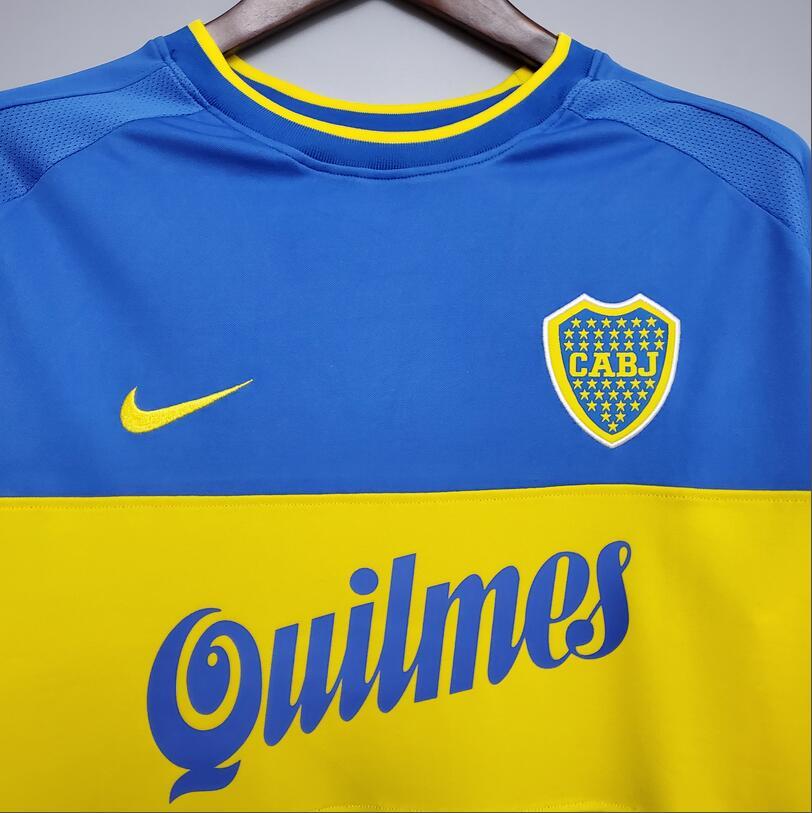 Retro 1999-00 Boca Juniors home Football jersey Retro