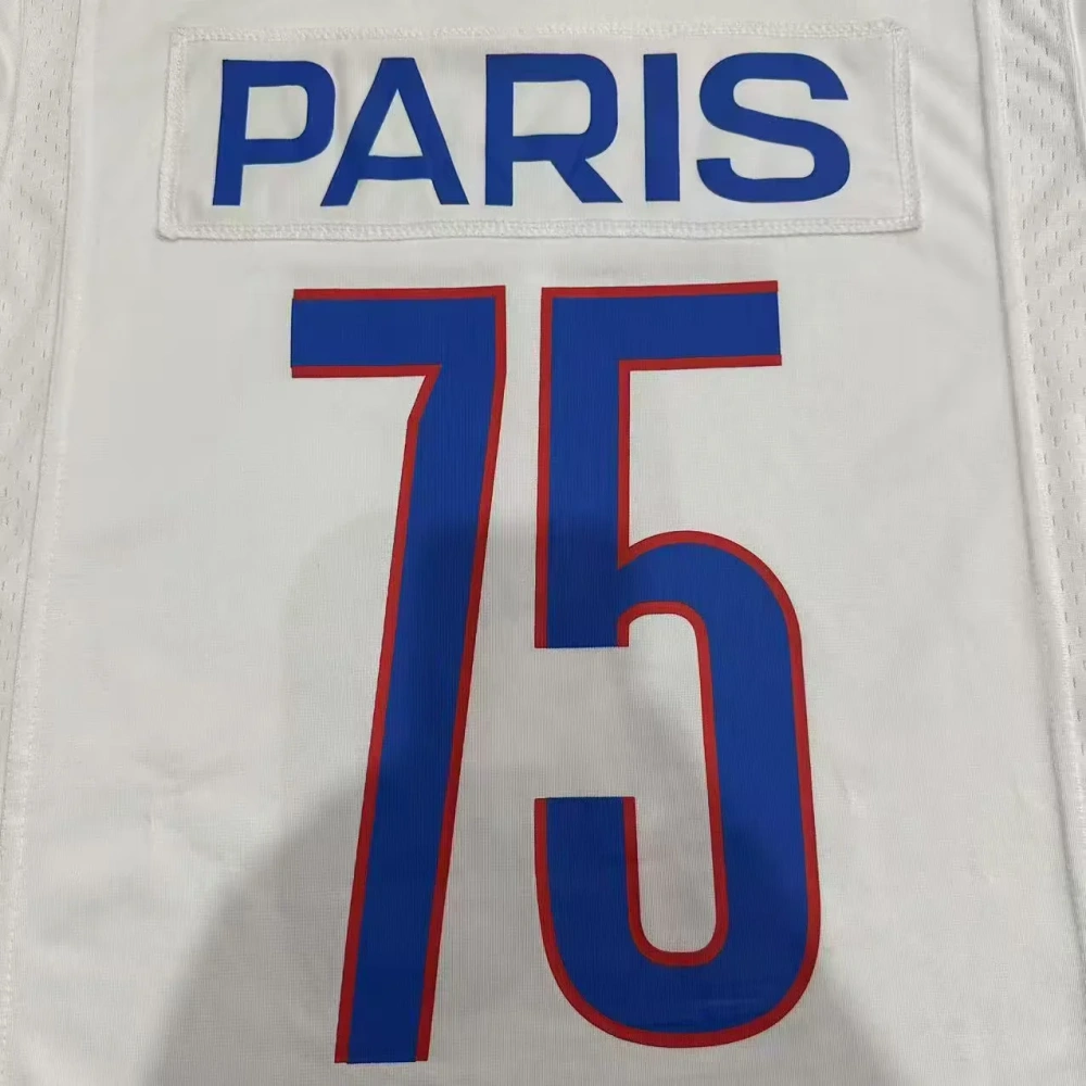 2025-26 #75 PSG Baseball uniform Football jersey