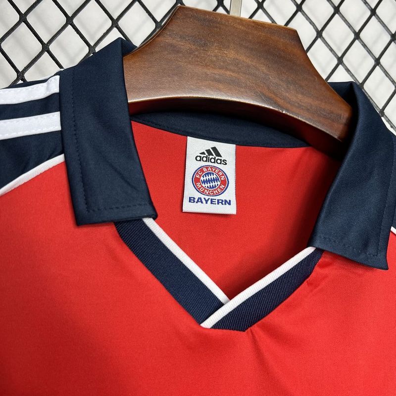 Retro 1999-01 Bayern Munchen Home Football jersey retro
