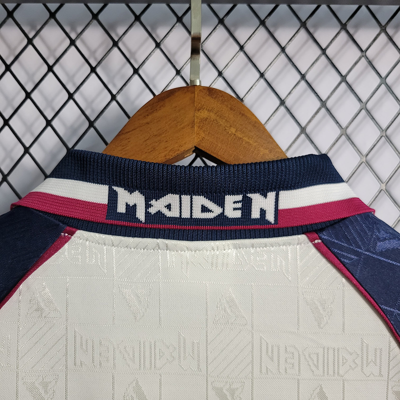 Retro 1999 West Ham Iron Maiden Away Football jersey retro