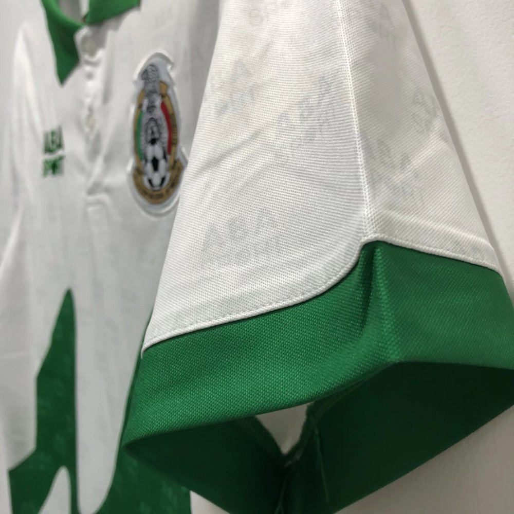 Retro 1995 Mexico Away football jersey Retro