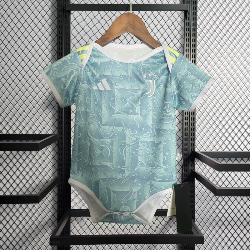 2025-26 Baby Juventus Away Football jersey