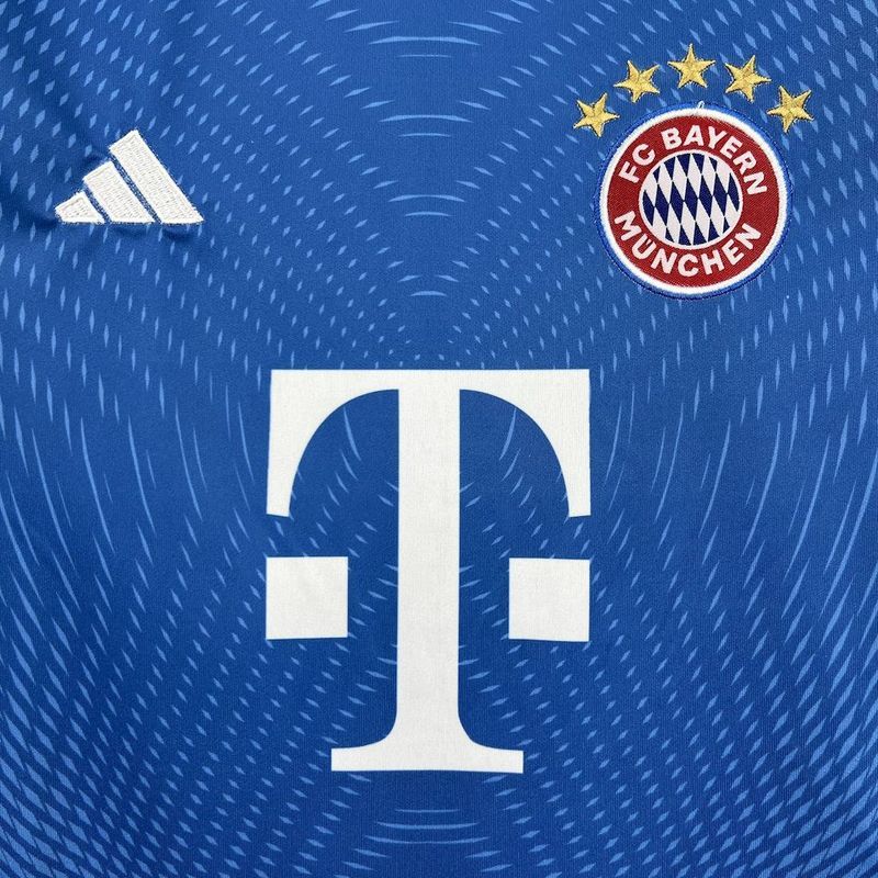2025-26 Bayern Munchen Green Goalkeeper Kids Football jersey