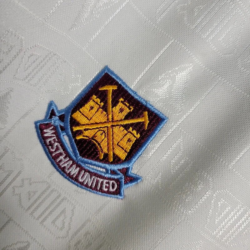 Retro 1999 West Ham Iron Maiden Away Football jersey retro