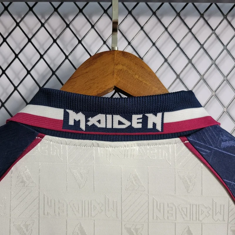Retro 1999 West Ham Iron Maiden Away Football jersey retro