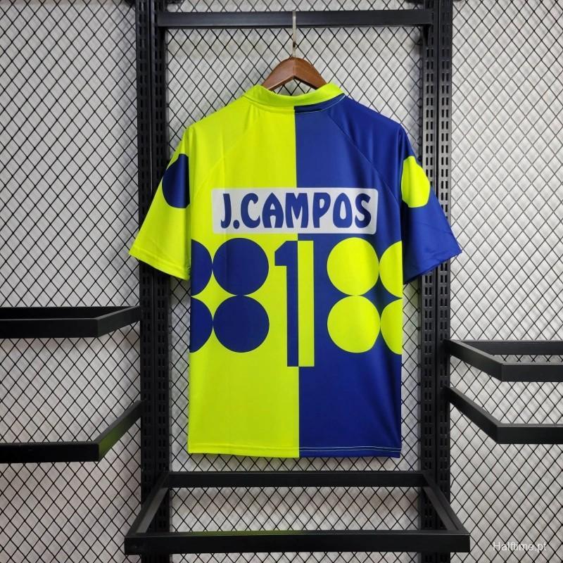 Retro 1998 Mexico Goalkeeper CAMPOS 1 Home Yellow Football jersey retro