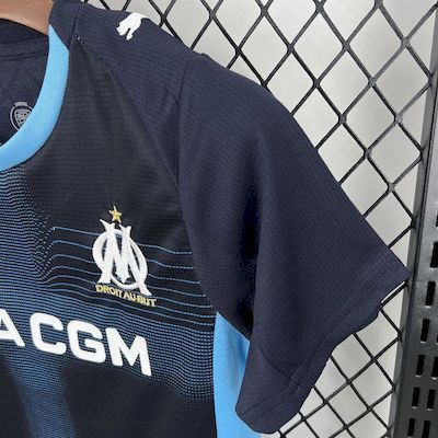 2025-26 Marseille OM Away Kids Football jersey
