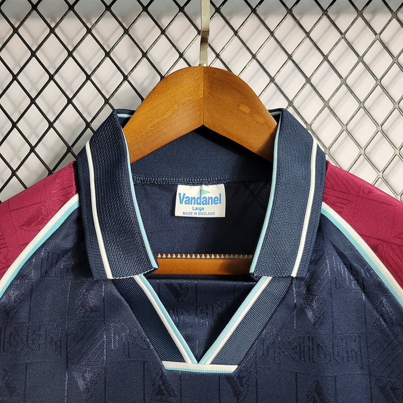 Retro 1999 West Ham Iron Maiden Home Football jersey retro