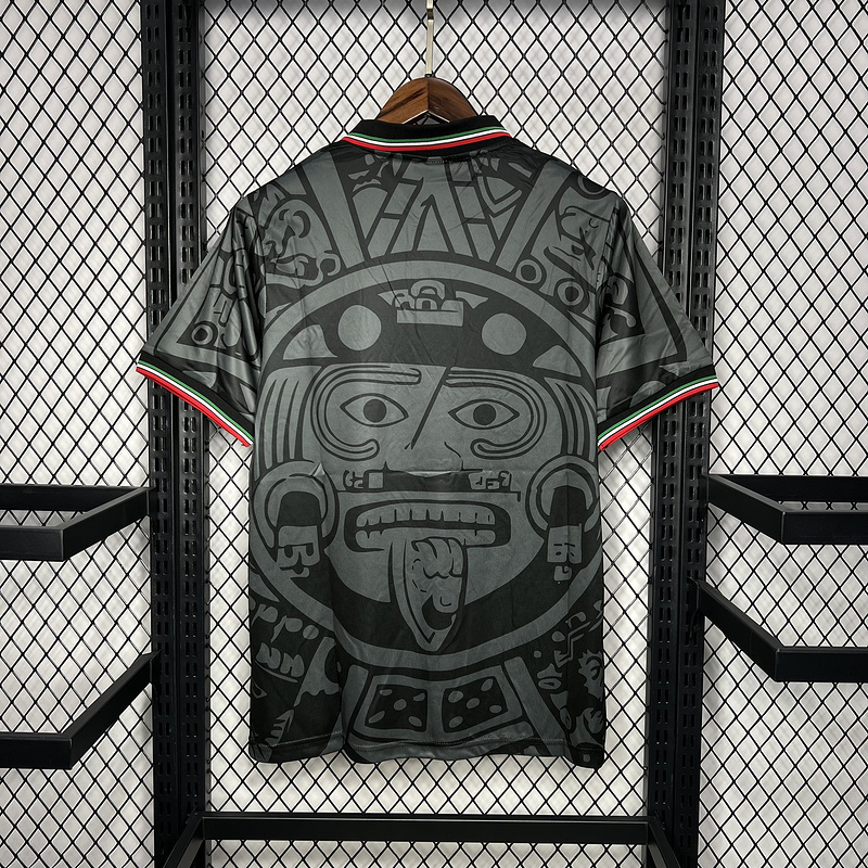Retro 1994 Mexico Away black football jersey Retro