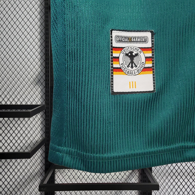 Retro 1998 Germany away MOLLER #7 Klinsmann #18 MATTHAUS #8 Football jersey retro