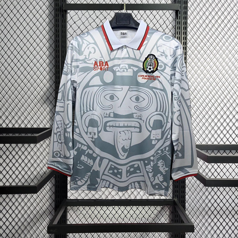 Retro 1998 Mexico away Football jersey retro