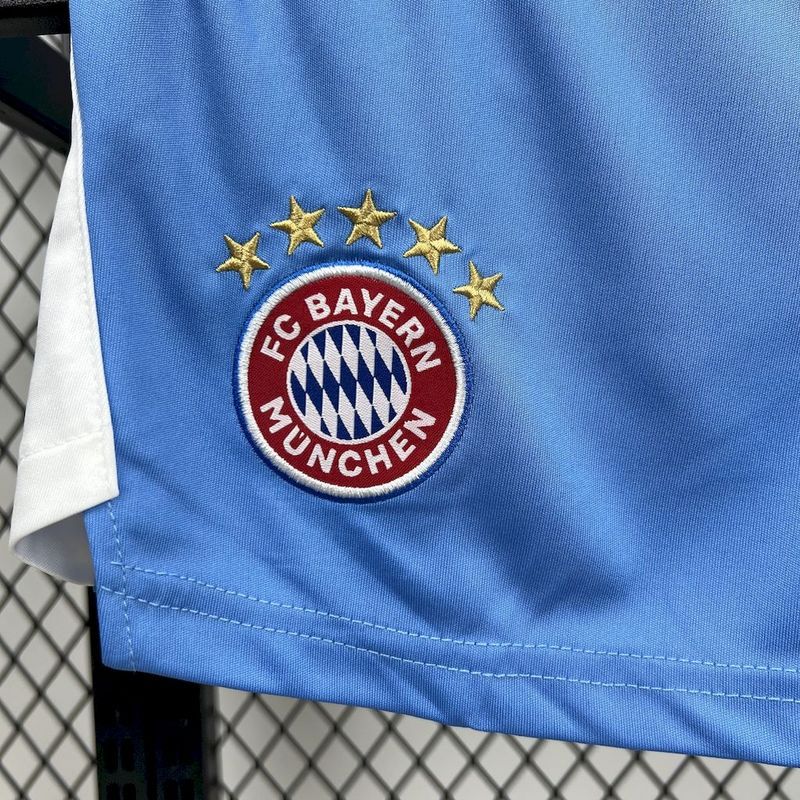 2025-26 Bayern Munchen Green Goalkeeper Kids Football jersey