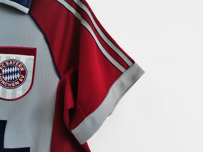 Retro 1998-99 Bayern Munchen away grey Football jersey