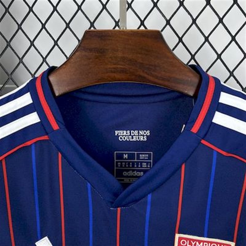 2025-26 Lyon Olympique Lyonnais away Football jersey